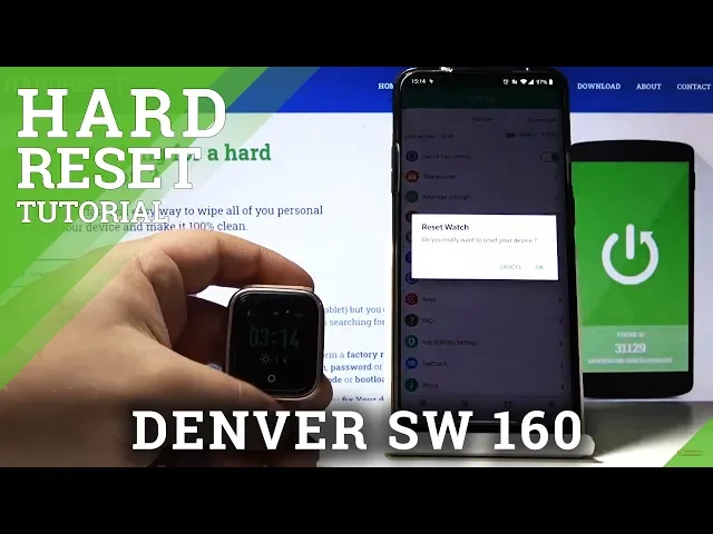 Video thumbnail for How to Factory Reset Denver SW 160 – Hard Reset
