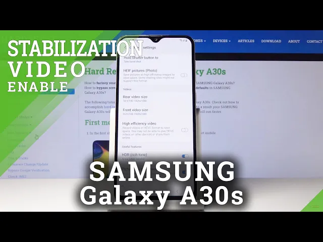 Video thumbnail for How to Use FHD Resolution in SAMSUNG Galaxy A30s – Enable FHD Videos