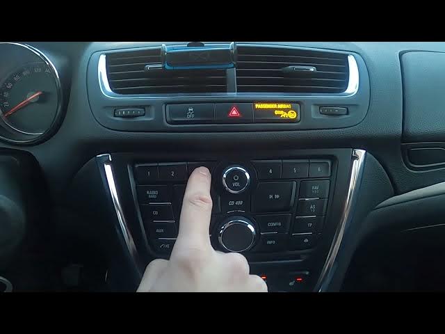 Video thumbnail for How to Change Radio Station in Opel Mokka I ( 2012 – 2019 ) - Switch Radio Station