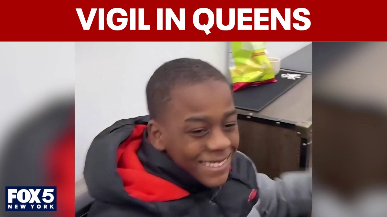 Video thumbnail for Vigil to remember 15-year-old killed in Queens shooting