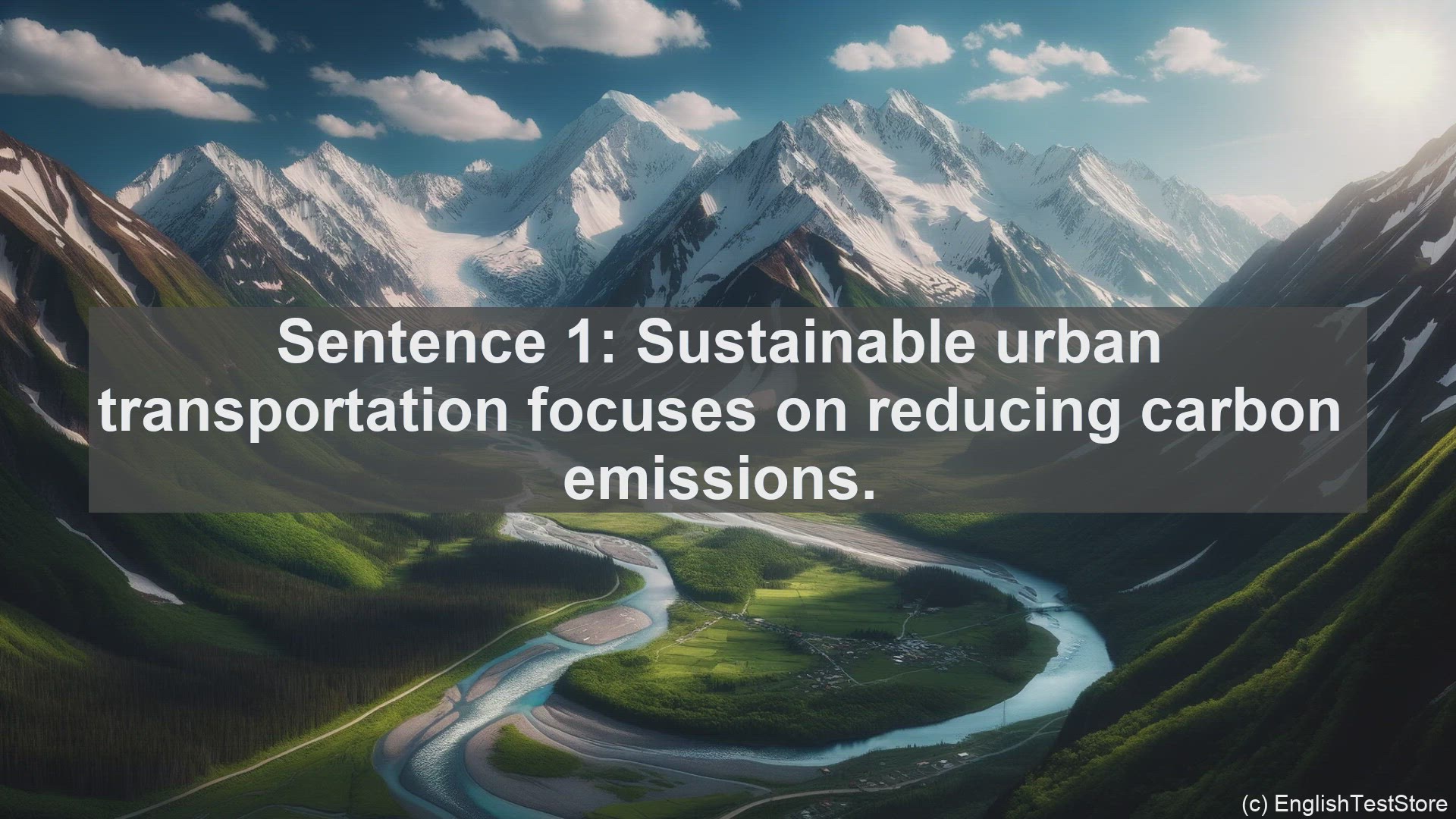'Video thumbnail for Top 10 Sentences for Understanding Sustainable Urban Transportation Options'