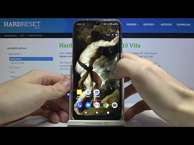 Video thumbnail for How to Record Screen in ZTE Blade V10 Vita – Catch Display Actions