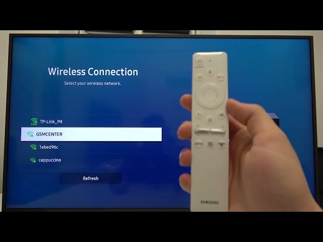 Video thumbnail for How to Connect Samsung The Frame to the WiFi Network - Get Internet Connection to Watch Netflix