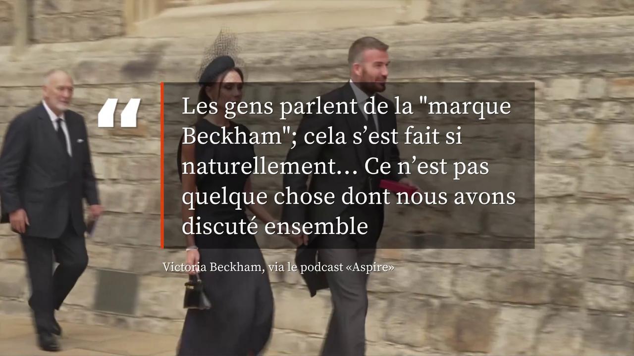 Video thumbnail for Victoria Beckham défend sa réussite et celle de son mari.