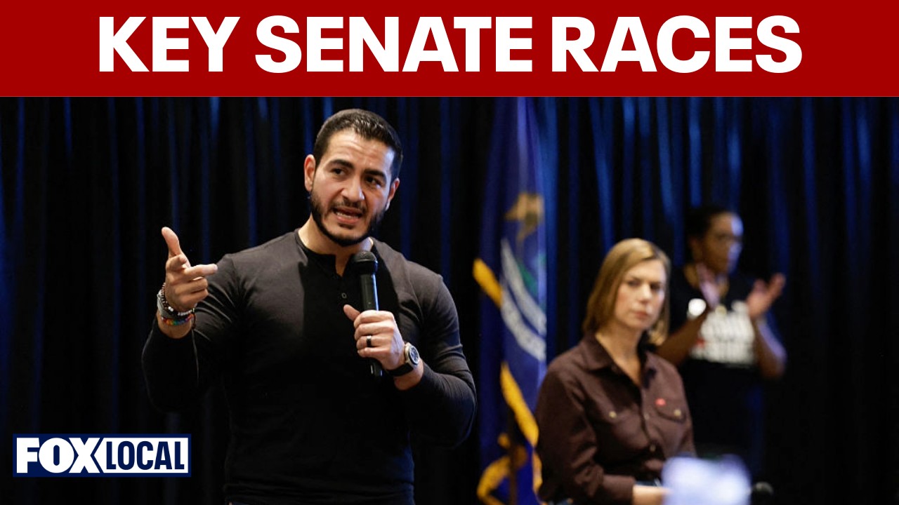 Video thumbnail for Key Senate races highlight battle for control ahead of midterms