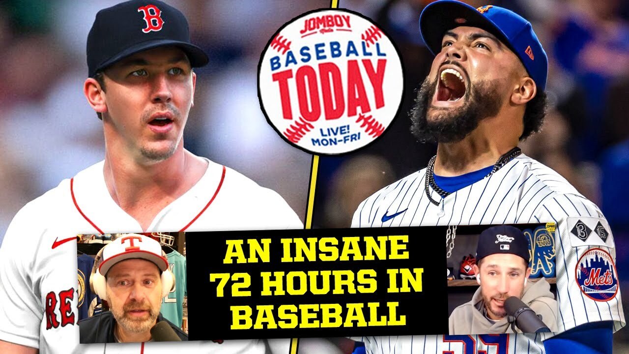 Video thumbnail for Crazy 72 hours in MLB sees 10 players traded/signed | Baseball Today
