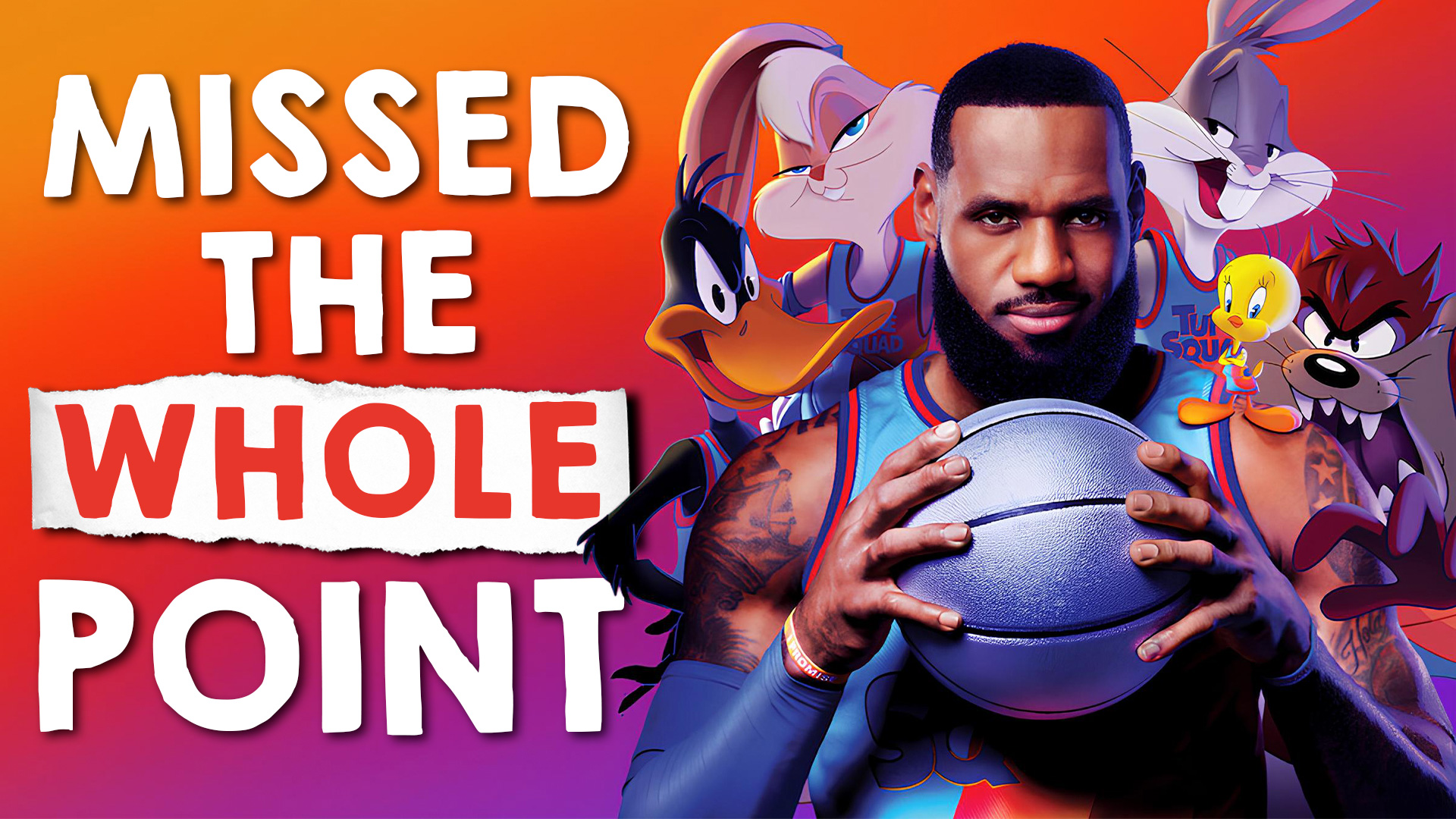 Video thumbnail for Everything Wrong With Space Jam: A New Legacy