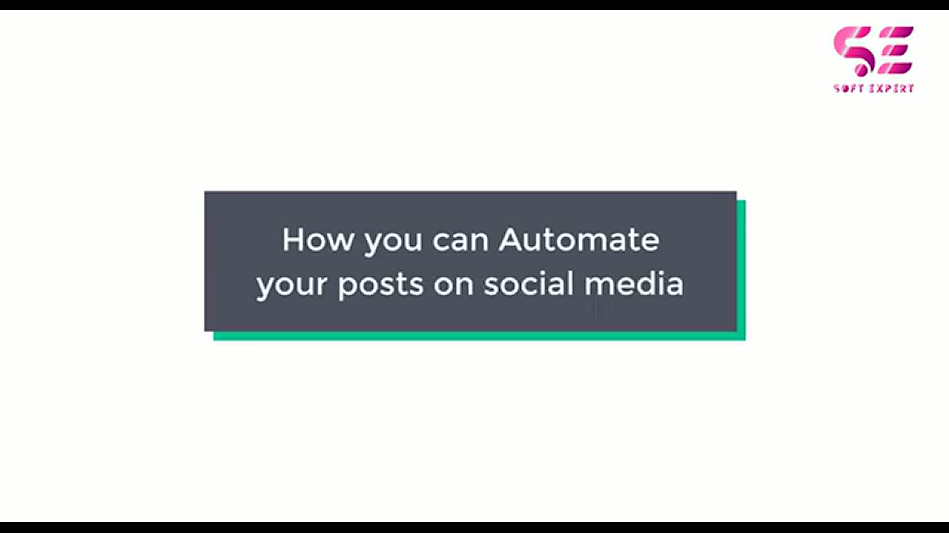 'Video thumbnail for How To Automate Your Social Media Posts'
