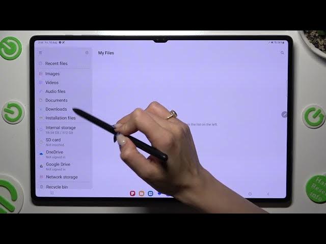 Video thumbnail for How to Find Downloaded Files on Samsung Galaxy Tab S9 Ultra - Locate Downloads