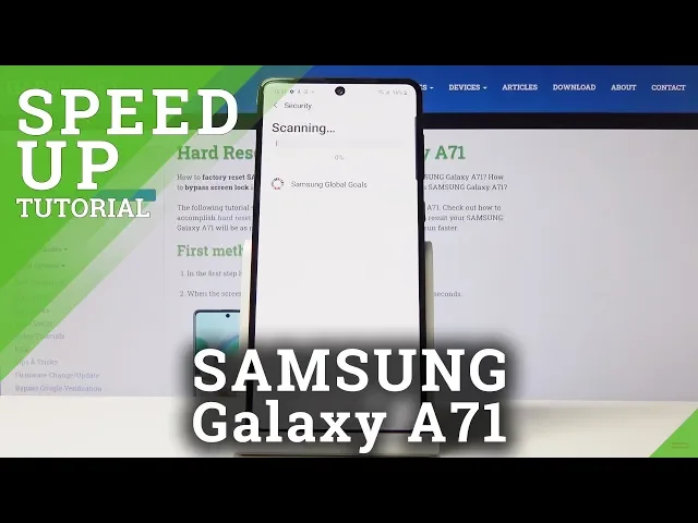Video thumbnail for How to Speed Up Samsung Galaxy A71 – Make Galaxy A71 Faster