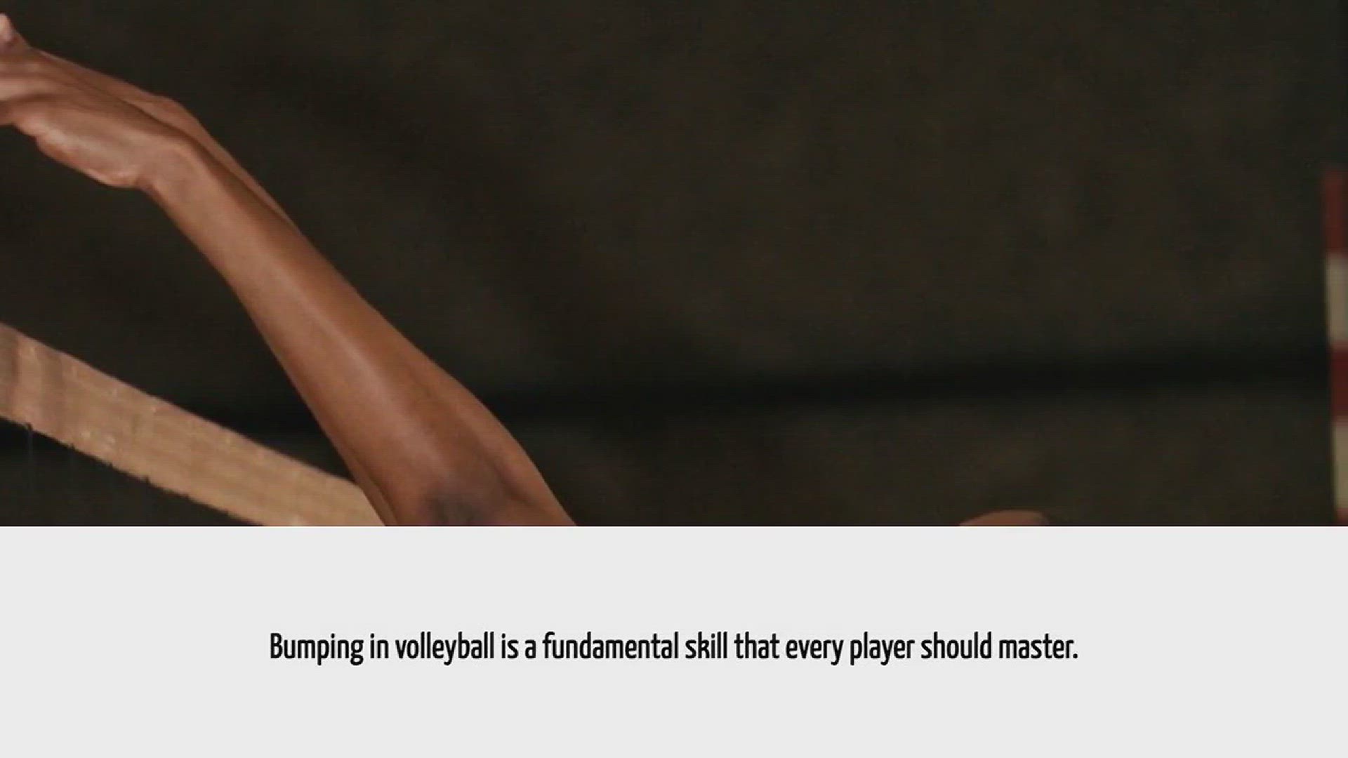 Video thumbnail for How To Bump In Volleyball