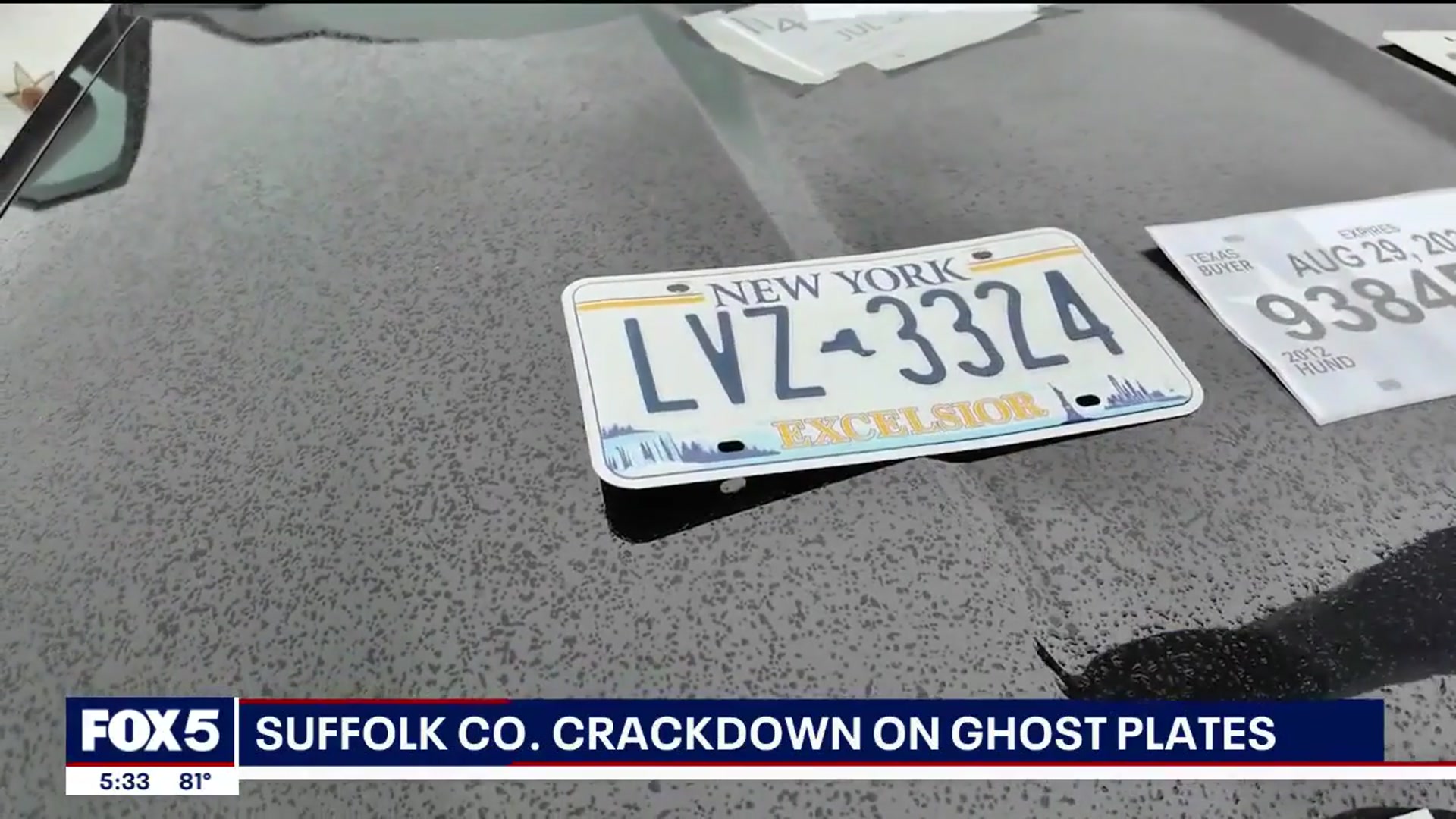'Video thumbnail for Police ridealong: Ghost plate crackdown on Long Island'