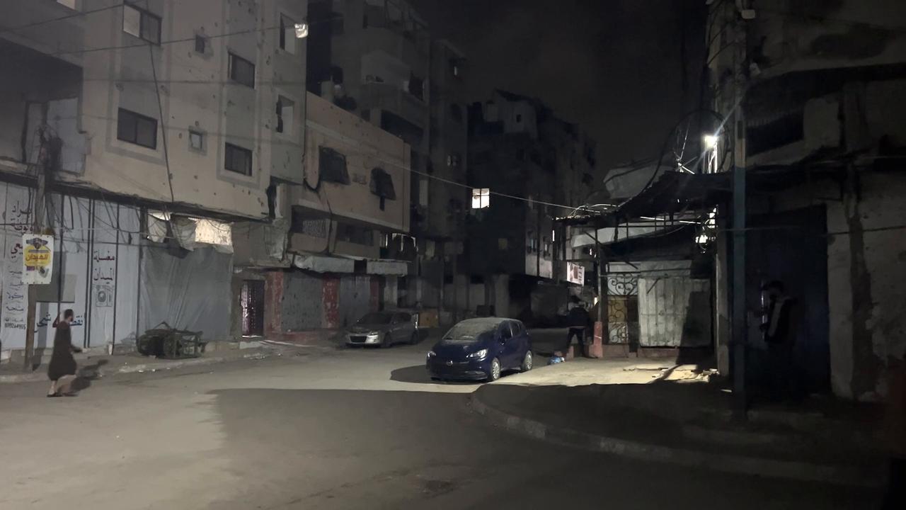 Video thumbnail for Gaza City Al-Shati Camp Airstrike May 5.