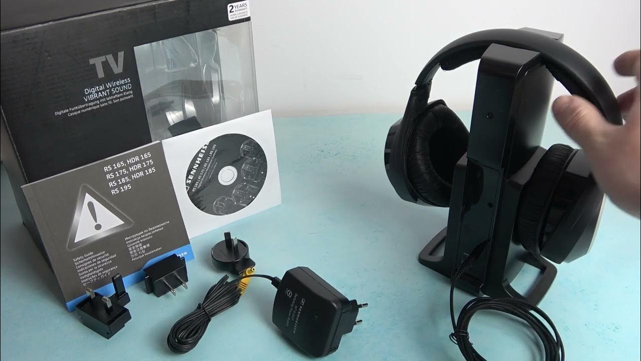Video thumbnail for How to Connect Your Sennheiser RS 165 Headphones to Various Sound Sources