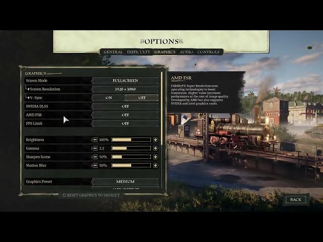Video thumbnail for How To Enable & Disable AMD FSR On Last Train Home