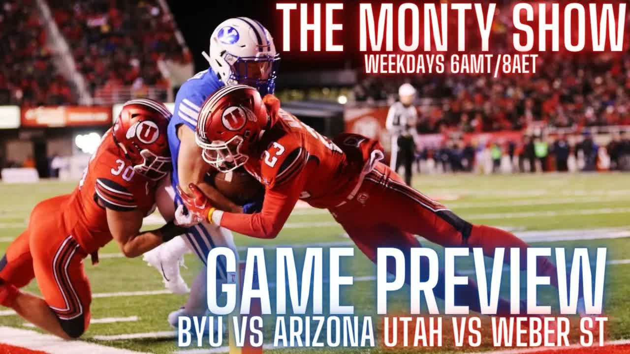 Video thumbnail for The Monty Show: BYU & Utah Game Preview, Steph Curry vs. Kyrie Irving, and Joe Rogan's COVID Battle