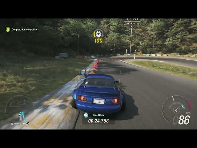 Video thumbnail for Forza Horizon 6 - Purchase Aftermarket 1994 Mazda MX-5 Miata | Hokubu Circuit Time Attack Gameplay