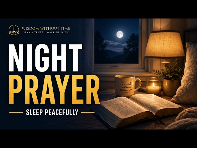Video thumbnail for A Peaceful Night Prayer Before You Sleep Tonight
