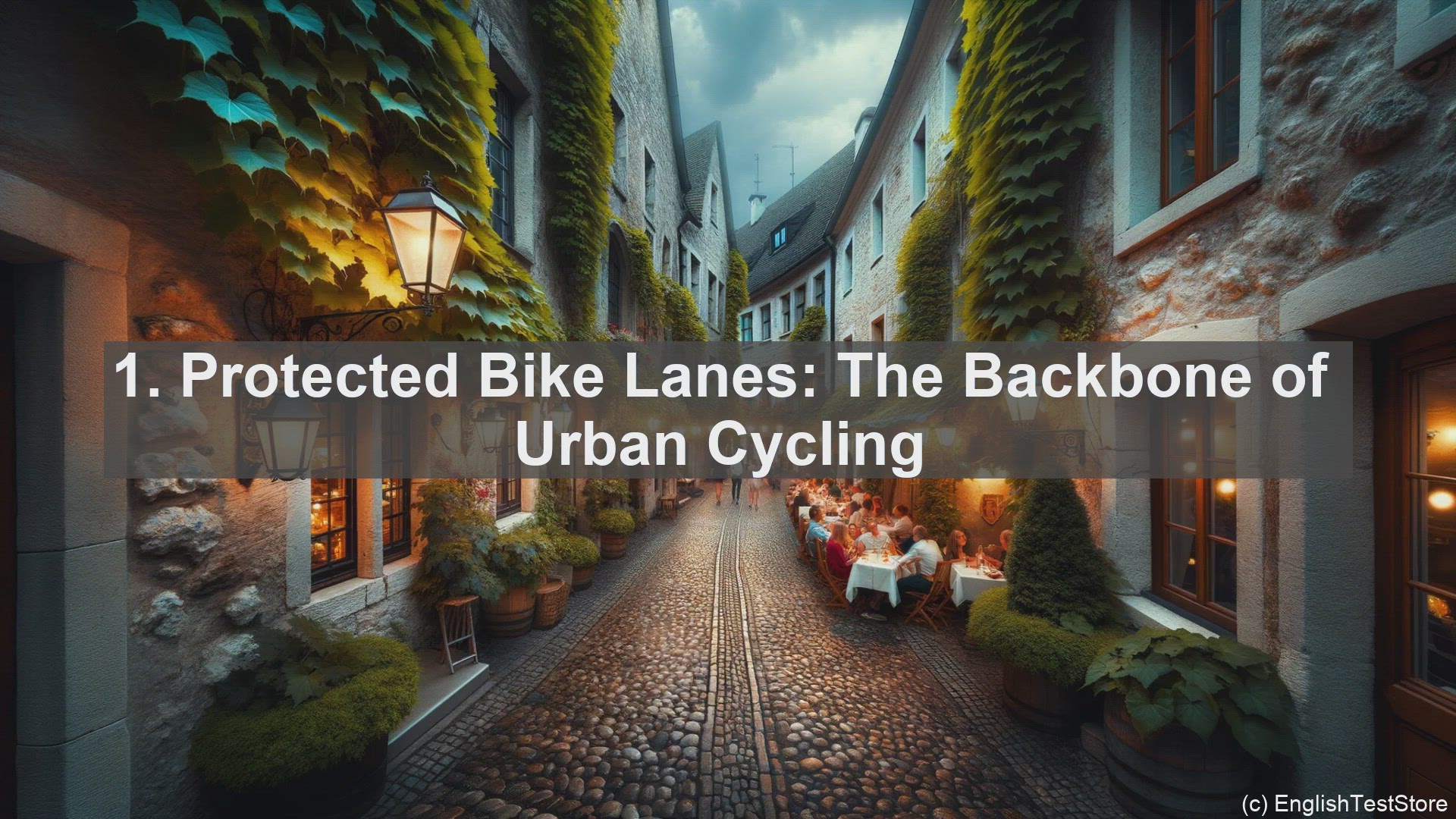 'Video thumbnail for Top 10 Phrases for Talking about Sustainable Urban Bicycle Paths'