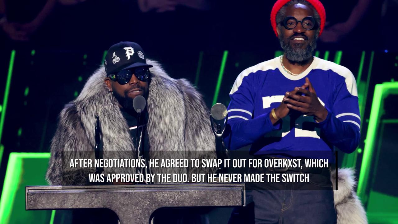 Video thumbnail for NEWS OF THE WEEK: Outkast suing rapper Ovrkast for trademark infringement.