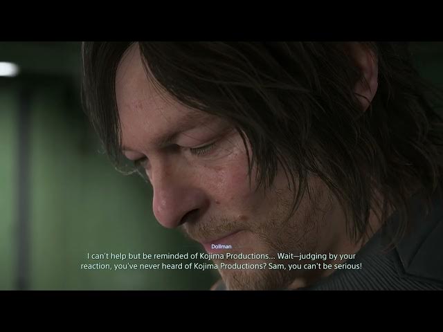 Video thumbnail for Death Stranding 2 - Ep 7: Dollman "Never Heard of Kojima Productions?" "Sam You Can't Be Serious"