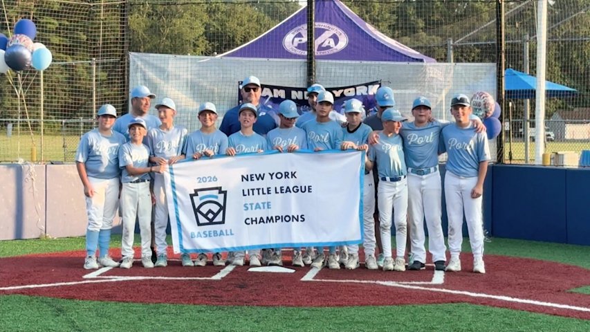 Video thumbnail for Dream season continues for Port Washington Little League