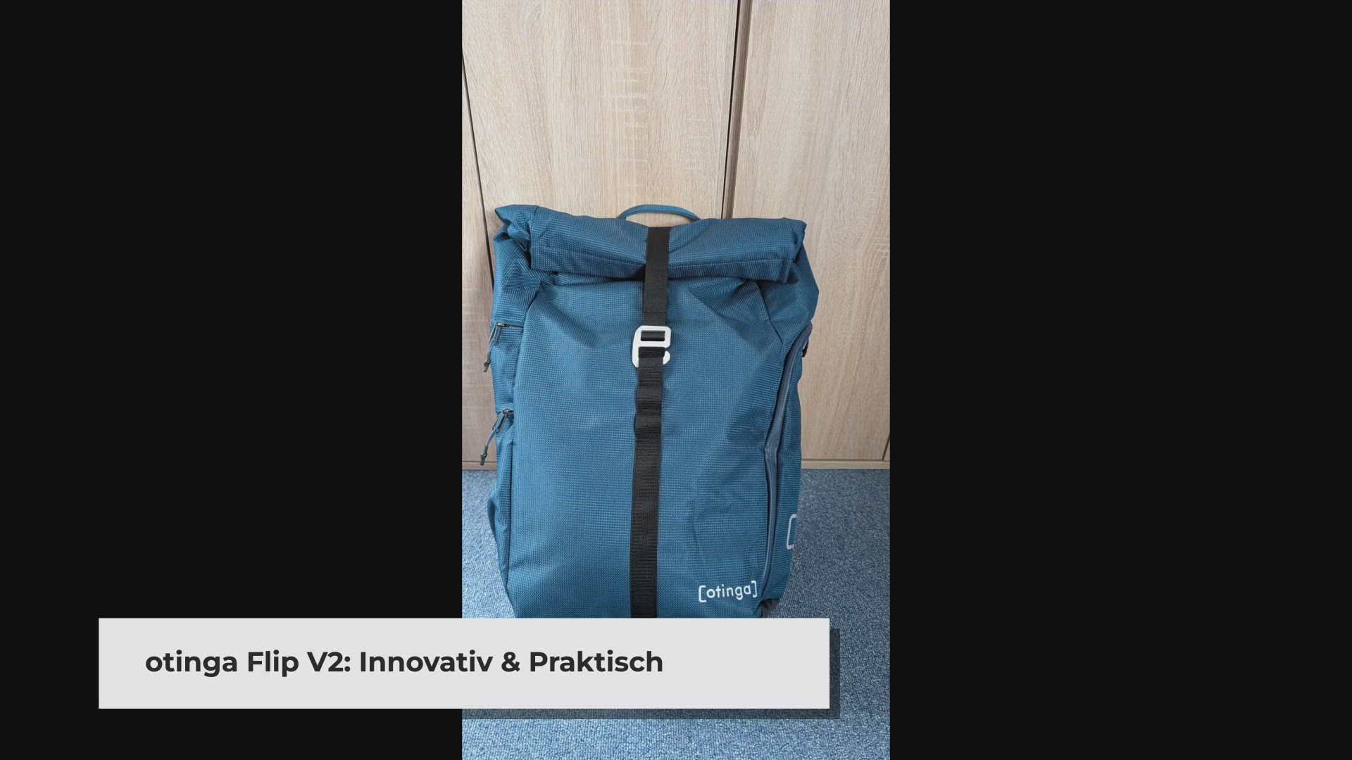 Video thumbnail for Der otinga Reflective Flip V2: Innovativer Fahrradrucksack im Test