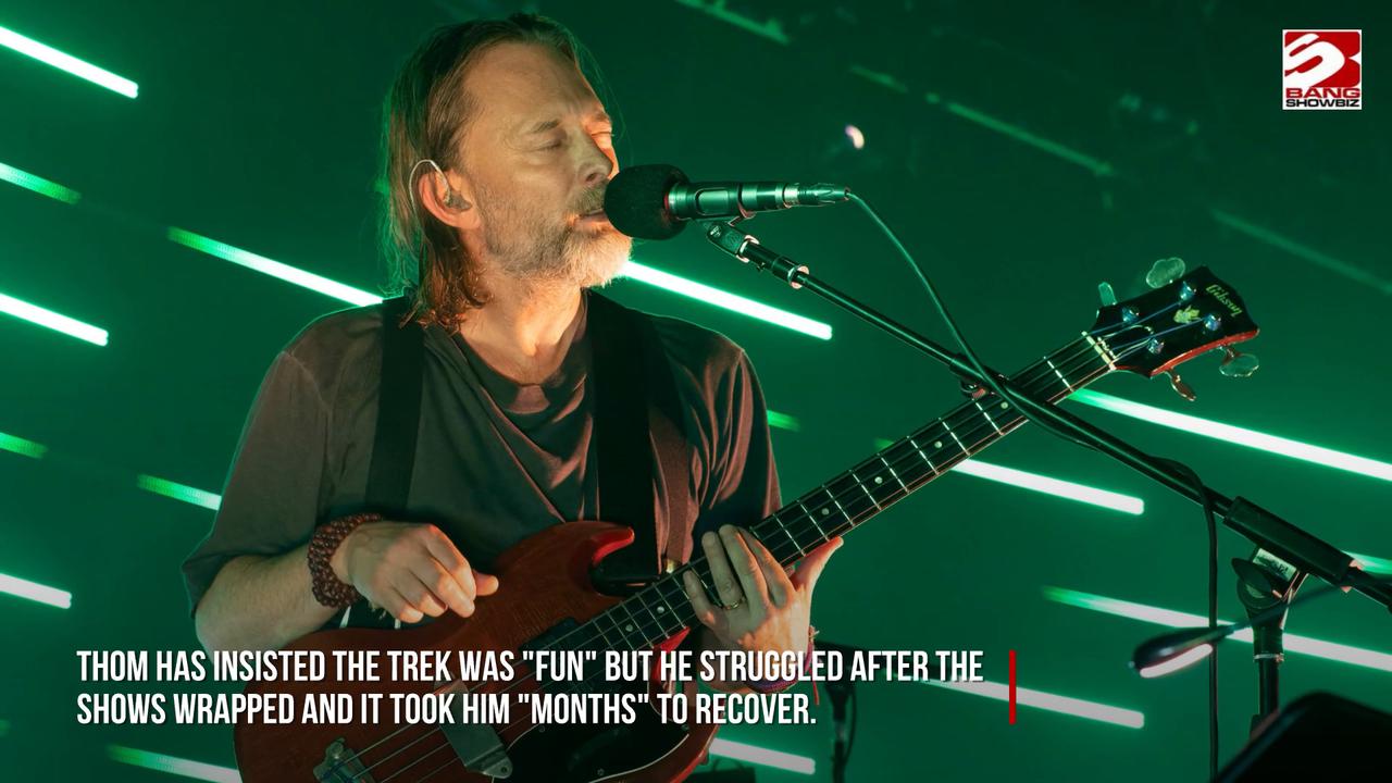 Video thumbnail for Thom Yorke suffered 'self-confidence crash' after Radiohead reunion