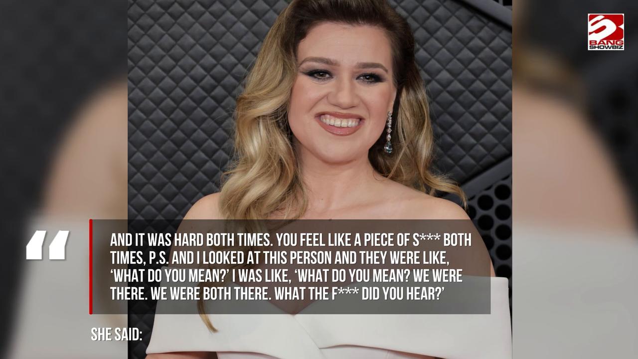 Video thumbnail for Kelly Clarkson reveals she once had to break up with the same person twice