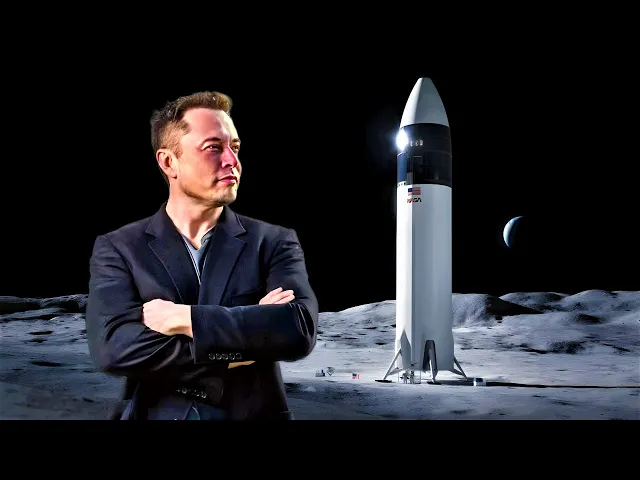 Video thumbnail for Elon Musk JUST REVEALED Huge SpaceX Moon Landing Update!