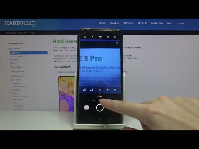 Video thumbnail for How to Use Camera Pro Mode on REALME 8 Pro - Manual Mode Instructions