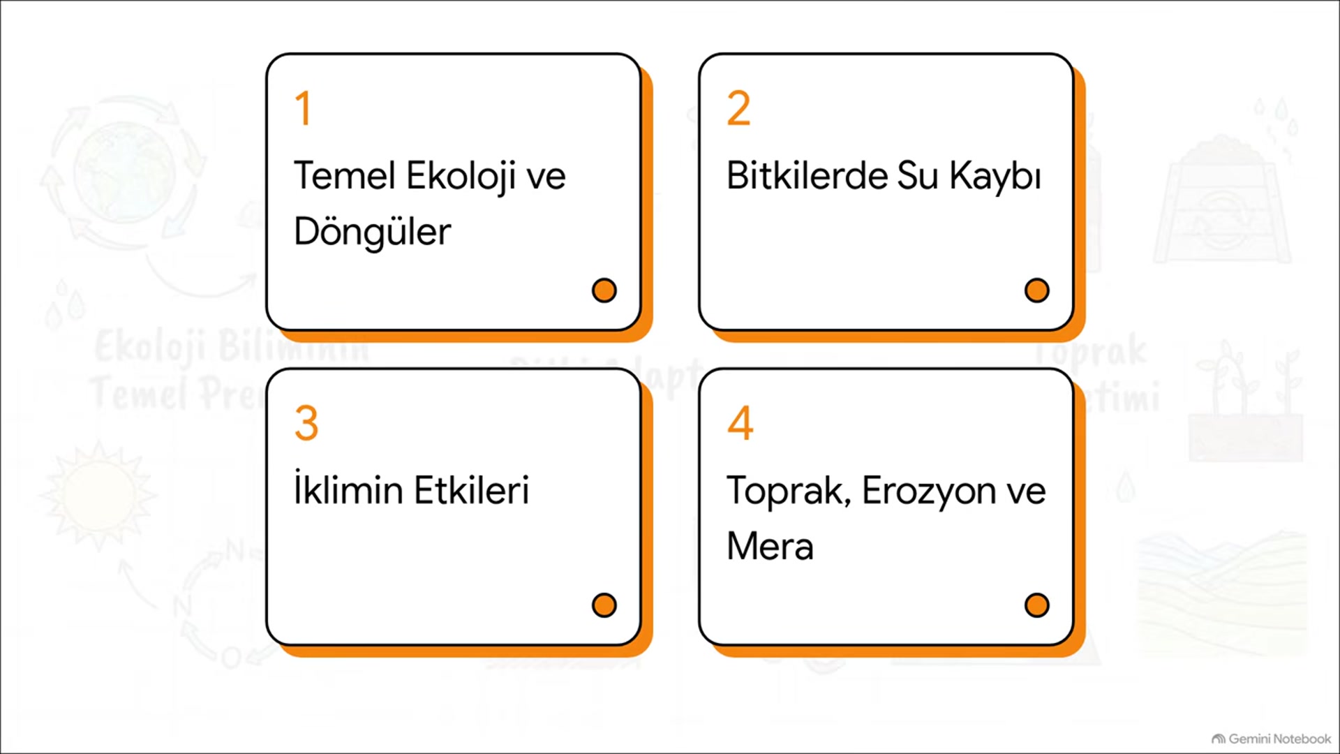 Video thumbnail for TRM103U Ekoloji ve Çevre Bilgisi 2025-2026 Vize Soruları