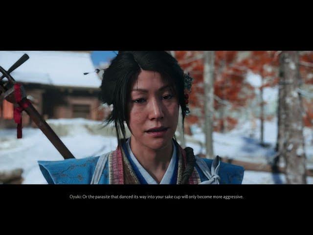 Video thumbnail for Ghost of Yotei - The Way of The Shamesin: Meet Heita | Play Shamesin | Find Chosuke (Taint Sake)