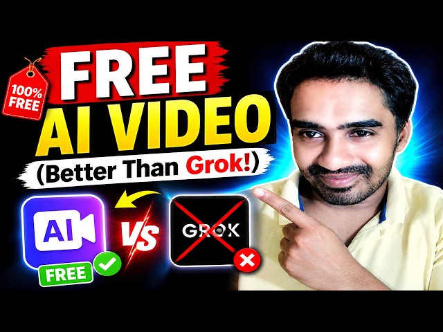 Video thumbnail for How to Make AI Video Free | Google Method (No Skills Needed!)