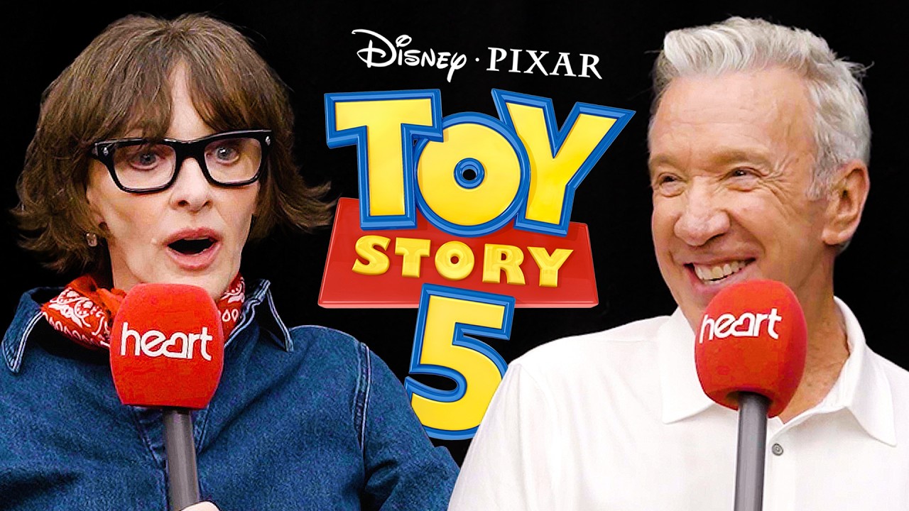 Video thumbnail for Toy Story 5: Tim Allen & Joan Cusack's Cutest Interview Ever | Showbiz Kidz