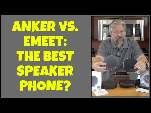 Video thumbnail for Speakerphones: ANKER PowerConf S500 vs. EMEET OfficeCore M3 -- DEMO & REVIEW