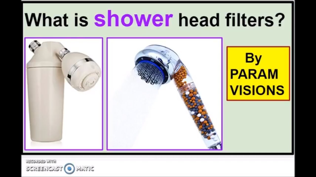 'Video thumbnail for What is shower-head filter?/Shower filter/Shower-head filter/Filter for showers'