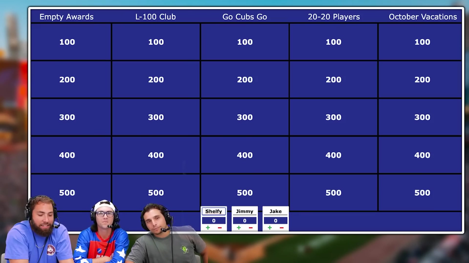 'Video thumbnail for The hardest edition of MLB Jeopardy yet (new categories)'