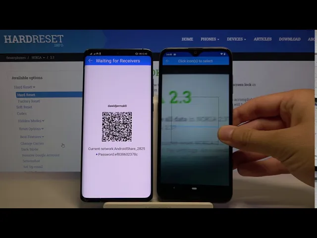 Video thumbnail for How to Move Data between Huawei Phone & NOKIA 2.3 – Install CLONEit App