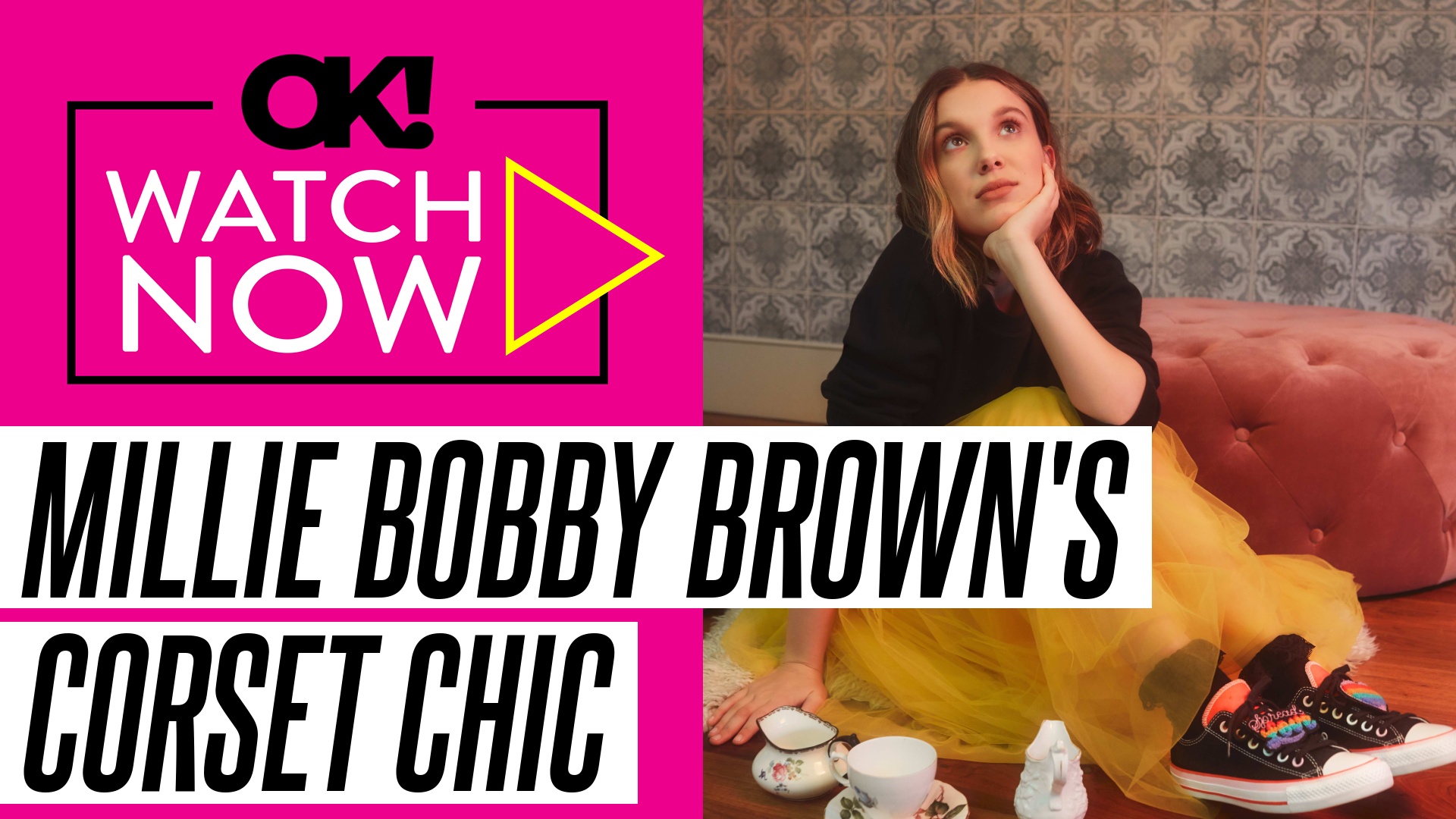 Video thumbnail for Millie Bobby Brown Stuns in Daring Corset Gown at 'Stranger Things' Season 5 London Premiere: Photos