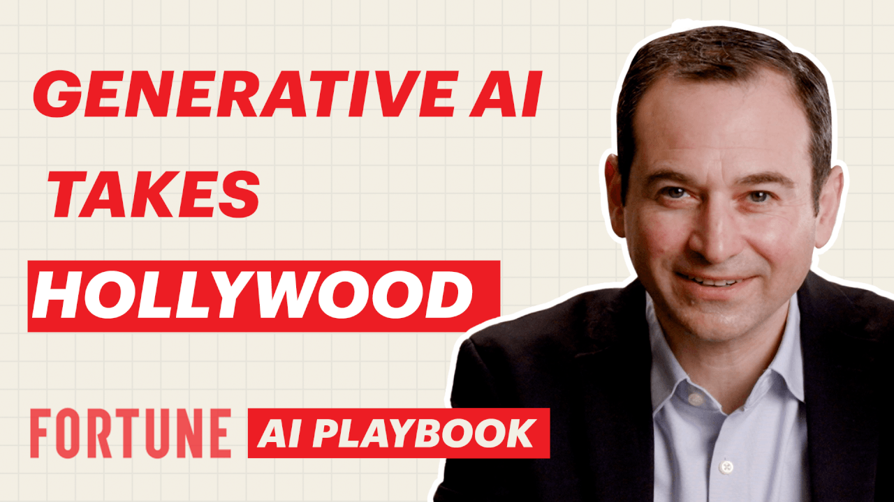 Video thumbnail for AI can now generate studio-quality video. Could it ever replace filmmakers? | Fortune AI Playbook
