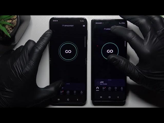 Video thumbnail for Samsung Z Flip5 vs Z Fold5 WiFi Speed Test Comparison | Speed Showdown