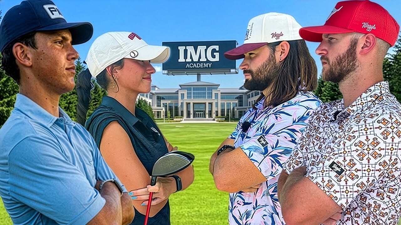 Video thumbnail for Can TOP RANKED High School Golfers beat FULL GROWN Average joes?