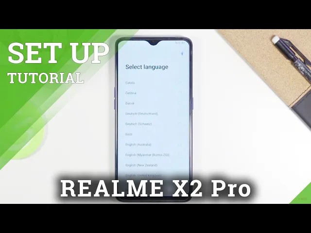 Video thumbnail for How to Initially Set Up REALME X2 Pro – First Activation