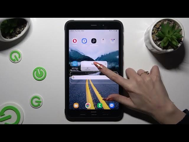 Video thumbnail for How to Remove Google Search Bar from Home Screen on SAMSUNG Galaxy Tab Active3
