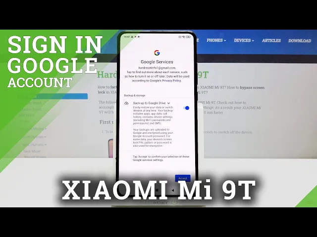 Video thumbnail for How to Create/Wipe Google Account in XIOAMI Mi 9T – Erase User Data