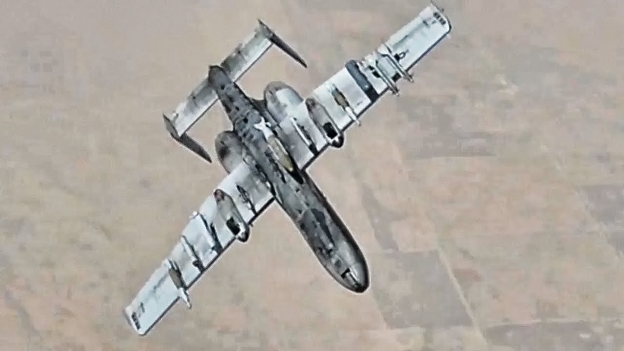 Video thumbnail for A-10 Warthogs Over Syria • Aerial Refueling