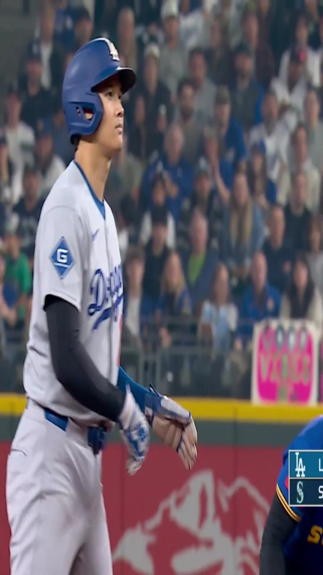 'Video thumbnail for Shohei Ohtani STEALS 20th Base of the Season!'