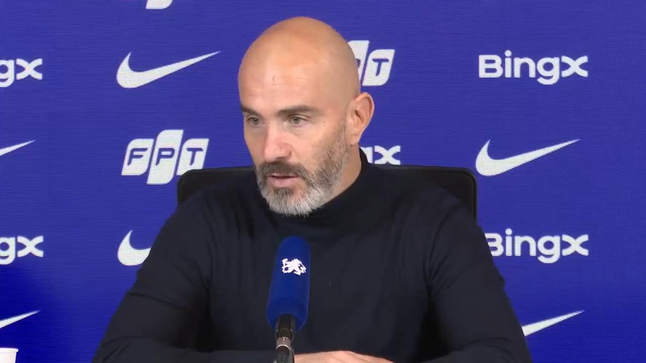 Video thumbnail for Palmer set to start as Maresca fears Essugo setback for Leeds in EPL