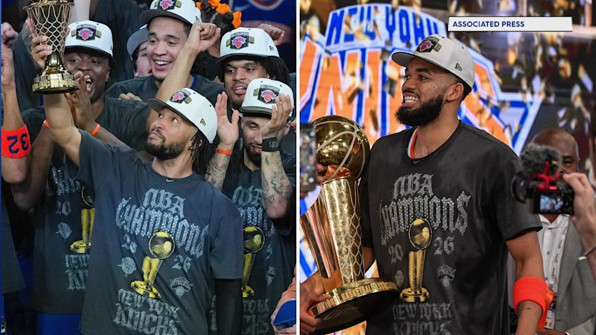 Video thumbnail for Jersey Proud: NBA champions Knicks' ties to the Garden State